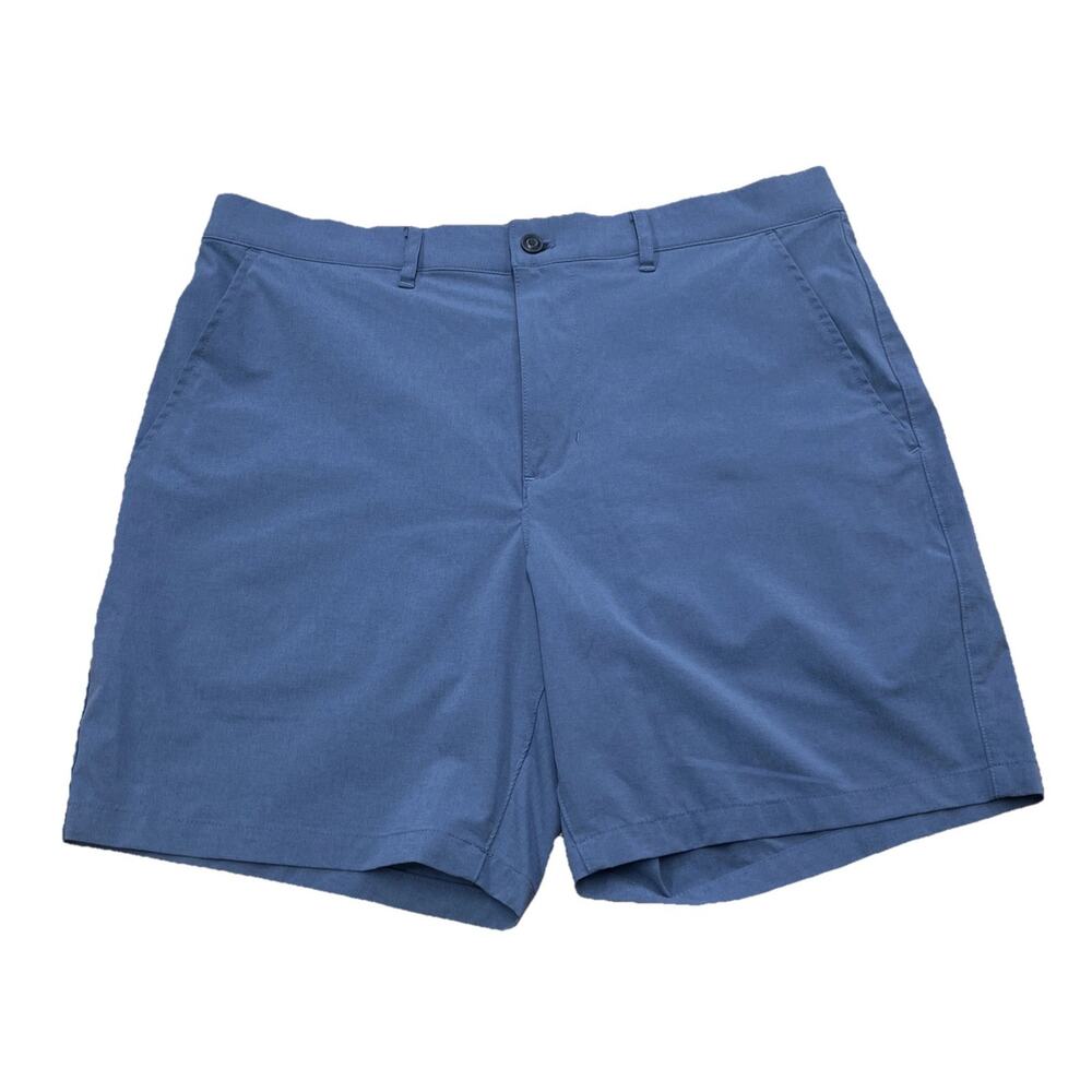 Marine Layer Hybrid 7” Casual Shorts Size 32 Blue Quick Dry Beach Travel Comfort